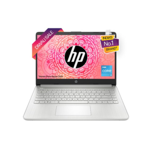 HP Laptop 14s, 12th Gen Intel Core i3-1215U, 14-inch (35.6 cm), FHD, 8GB DDR4, 512GB SSD, Intel UHD graphics, Thin & light, Dual speakers (Win 11, MSO 2021, Silver, 1.46 kg), dy5008TU