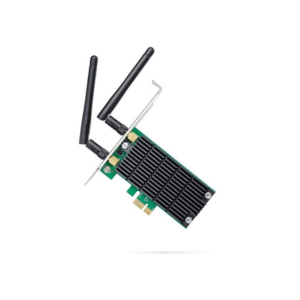 TP-Link AC1200 Wireless WiFi PCLE Card | 2.4G/5G Dual Band Wi-Fi PCI Express Adapter | Low Profile, Long Range Beamforming Heat Sink Technology | Supports Windows 10/8.1/8/7/XP (Archer T4E) (Black)