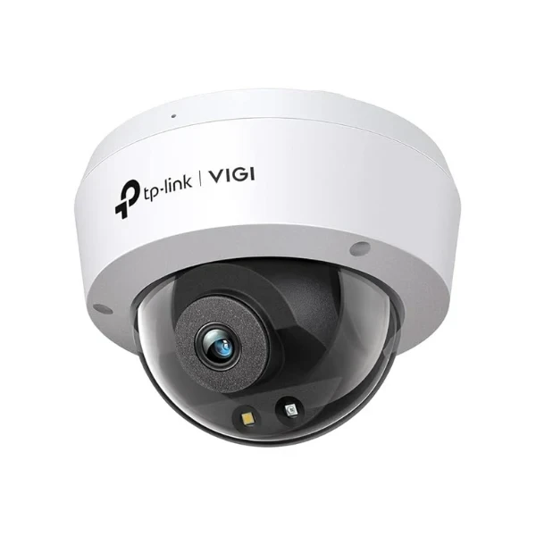 TP-Link VIGI C230 4mm Lens Smart Security Camera | 3MP HD Full-Color Dome Network Camera | Built-in Microphone | IK10 Vandal-Proof | IP67 Waterproof | H.265+ | PoE/12V CCTV
