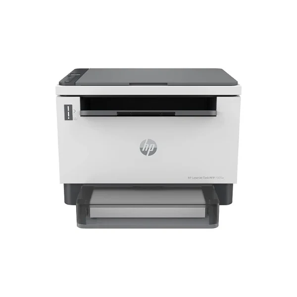 HP Laserjet Tank MFP 1005W,Wireless,Print,Copy,Scan,Hi-Speed USB 2.0,Bluetooth Monochrome Laser Printers Le,Up to 22 Ppm,150-Sheet Input Tray,100-Sheet Output Tray,1-Year Warranty,Black&White,381U4A