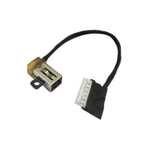 Compatible for Dell Inspiron 15 3593 17-3793 Charging Port 228r6 0228r6 Dc Power Jack Cable Laptop DC Power Jack Socket Connector Replacement Charging Port Cable Harness