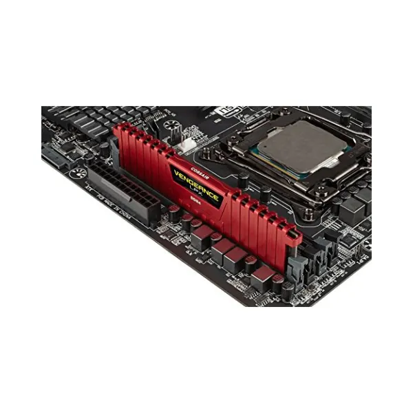 Corsair 8GB Vengeance LPX DDR4 PC4-19200 2400MHz Desktop Memory - Red