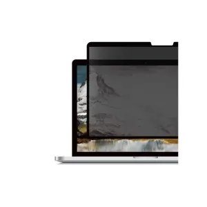 Eye + Face Skin Protection AntiGlare Privacy Screen for 15.6 Inch Laptop - Blue Light Blocking Micro Louvre ABCs Screen. EasyStick Removable.