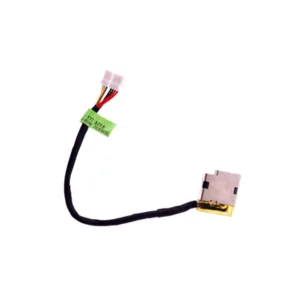 Compatible for 799736-T57 HP DC-in Power Jack W/Cable 90W 15-DA0014DX Laptop DC Power Jack Socket Connector Charging Port Cable Harness