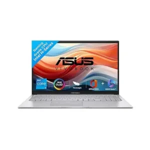 ASUS Vivobook 16, 16" FHD (1920 x 1200) OLED,Intel Core i5-13420H Processor,(16GB RAM/512GB SSD/Win 11/M365 Basic (1Year)*/Backlit Keyboard/Office Home 2024/Silver/1.88 kg),X1605VA-SH1952WS
