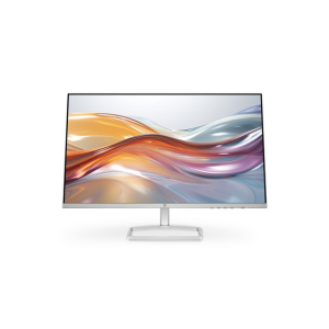 HP Series 5 27 inch FHD White Monitor - 527sw,27inch(68.6 cm),FHD(1920 x 1080),300 nits,Integrated Speakers, Eye Ease,Anti-Glare,3.2kg