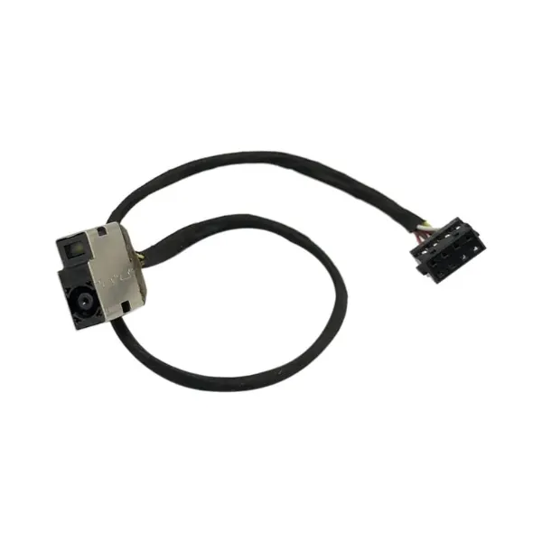 Compatible for 719318-YD9 CBL00380-0200 HP Laptop DC Jack with Cable HP 15-R/J/G M6-K/N 8 Pin Laptop DC Power Jack Socket Connector Charging Port Cable Harness