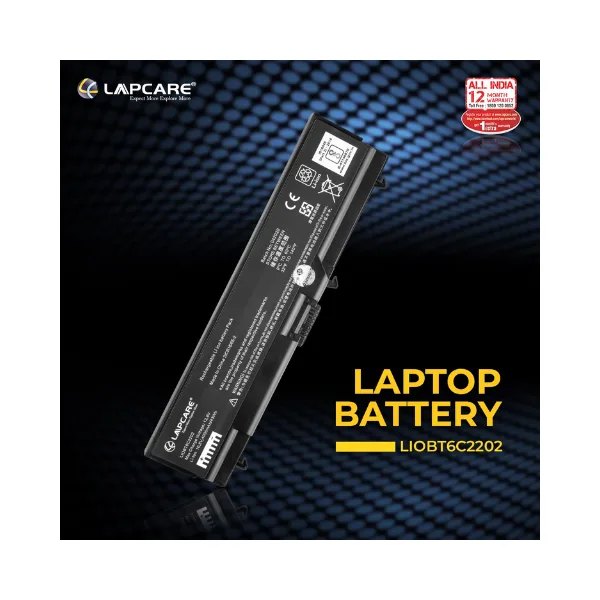 Lapcare BIS Certified Compatible Laptop Battery for Lenovo Thinkpad T410/SL410/SL510 Series 6 Cell