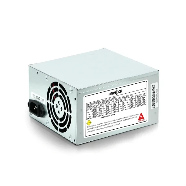 FRONTECH 450 Watts SMPS Power Supply Unit, Compliant with ATX 12V, 20/24 Pin Main Power, Power Protection, (PS-0005, Grey)