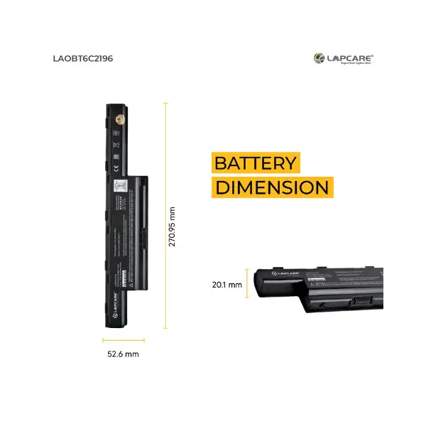 Lapcare Laptop Battery for Acer Aspire E1-571 E1-531, E1-421 E1-431 E1-471, Acer V3-571 Battery 6 Cell