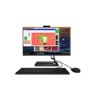 Lenovo IdeaCentre AIO 3 Ryzen 5 7430U 23.8" FHD IPS 3-Side Edgeless All-in-One Desktop with Alexa Built-in (8GB/512GB SSD/Win11/MSO 21/3Wx2 Speakers/HD Camera/USB Calliope Keyboard & Mouse) F0G1013EIN