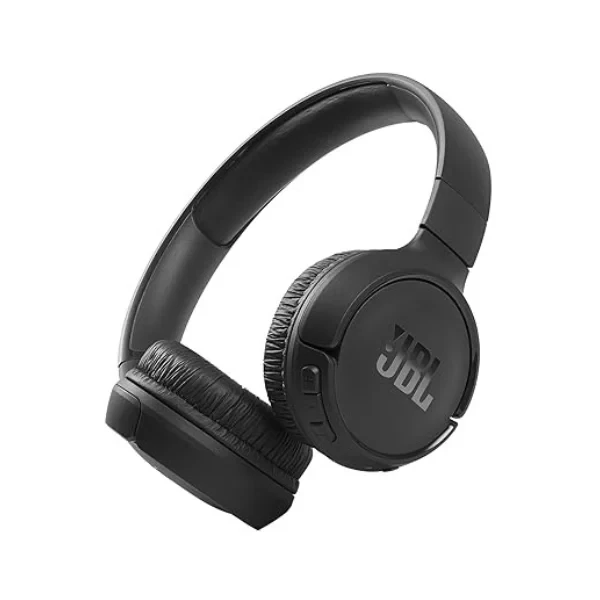 JBL Tune 510BT, On Ear Wireless Headphones with Mic, up to 40 Hours Playtime, Pure Bass, Quick Charging, Dual Pairing, Bluetooth 5.0 & Voice Assistant Support for Mobile Phones (Black)