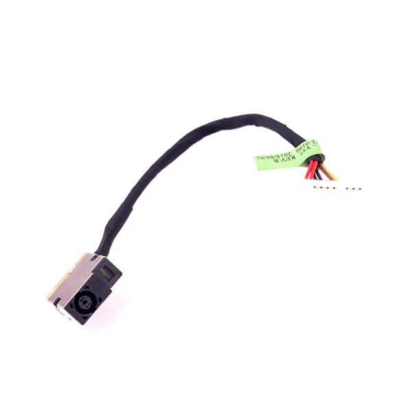 Compatible for 799736-T57 HP DC-in Power Jack W/Cable 90W 15-DA0014DX Laptop DC Power Jack Socket Connector Charging Port Cable Harness