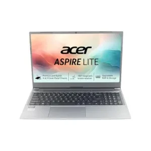 Acer Aspire Lite, AMD Ryzen 3 5300U Processor, 16 GB RAM, 512GB SSD, Full HD, 15.6"/39.62cm, Windows 11 Home, Steel Gray, 1.59KG, AL15-41, Metal Body, Premium Thin and Light Laptop