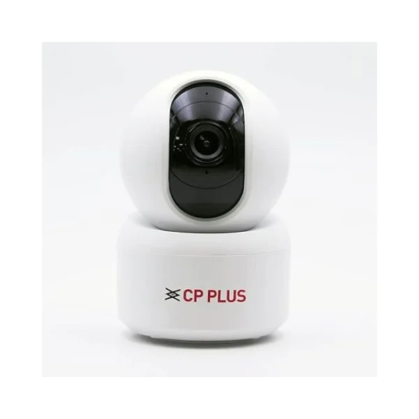 CP PLUS 3 MP Full HD Smart Wi-fi CCTV Camera | 360° Pan & Tilt | View & Talk | Motion Alert | Night Vision | SD Card (Up to 128 GB) | Alexa & OK Google | 2-Way Talk | IR Distance 10Mtr | CP-E35A