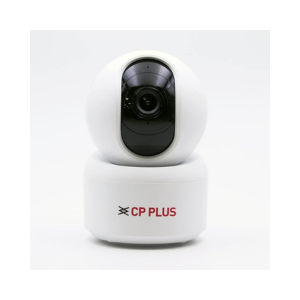 CP PLUS 3 MP Full HD Smart Wi-fi CCTV Camera | 360° Pan & Tilt | View & Talk | Motion Alert | Night Vision | SD Card (Up to 128 GB) | Alexa & OK Google | 2-Way Talk | IR Distance 10Mtr | CP-E35A