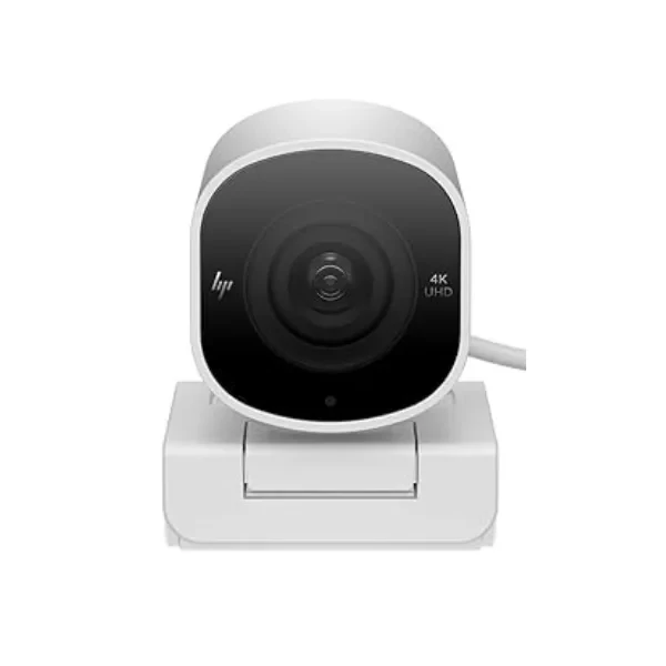 HP 960 4K Streaming Webcam, 4K 30fps or 1080p 60fps, STARMIS CMOS Sensor, 8MP, 100 deg Diagonal Field of View, autofocus, Dual mic, Universal mounting Clip, Tripod Mount, 360 deg Swivel, 90 deg tilt