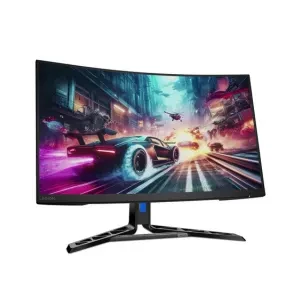 Lenovo Legion-R32qc-30 | 32" (81.2cm) QHD 180Hz Curved Gaming Monitor | 0.5ms, AMD FreeSync, 99% sRGB, 3Wx2Speaker, 2xHDMI 2.1 TMDS, 1xDP 1.4| Tilt, Swivel, Pivot, Height Adjust | Black | 67C8GAC1IN