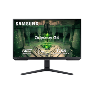 Samsung 27-inch(68.4cm) FHD, IPS Gaming, 240Hz, 1ms Flat Monitor, 1920 x 1080 Pixels, Height Adjustable Stand, HDR10, Nvidia G-Sync Compatible, Ultrawide Game View (LS27BG400EWXXL, Black)