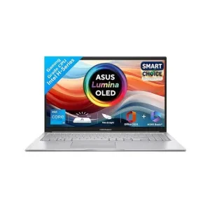 ASUS Vivobook 16, 16" FHD (1920 x 1200) OLED,Intel Core i5-13420H Processor,(16GB RAM/512GB SSD/Win 11/M365 Basic (1Year)*/Backlit Keyboard/Office Home 2024/Silver/1.88 kg),X1605VA-SH1952WS