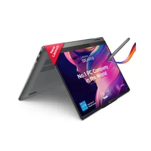 Lenovo Smartchoice Ideapad 5 2-in-1 13th Gen Intel Core i5-13420H (16GB RAM/512GB SSD/Windows 11/Office Home 2024/WUXGA IPS/14 (35.5cm)/Touchscreen 2-in-1/3Mon.Game Pass/Grey/1.6kg), 83KX0059IN Laptop