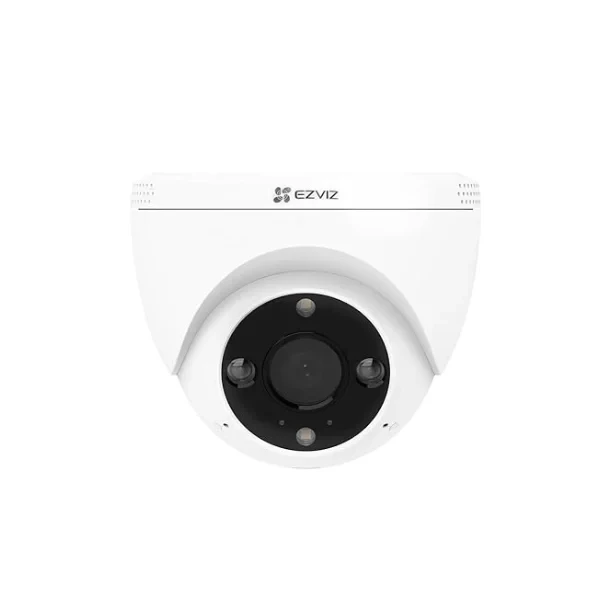 EZVIZ by Hikvision | 2K 1296p WiFi Smart Home Outdoor Dome Camera | Human/Vehicle Detection|Active Defense | Color Night Vision | Two Way Talk | Weatherproof | Upto 512Gb | H4