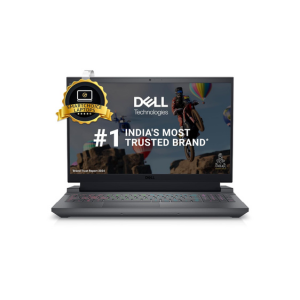 Dell [Smartchoice] G15-5530 Gaming Laptop, Intel Core i5-13450HX, 16GB DDR5, 1TB, NVIDIA RTX 3050,6GB GDDR6,15.6" (39.62cm) FHD 120Hz 250 nits,Backlit KB Orange,Win 11 + MSO'21,Dark Shadow Gray,2.65kg